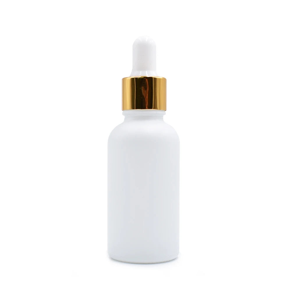 10ml 15ml 30ml 50ml 100ml White Porcelain Spray Bottle Ceramic Essential Oil Serum Dropper Bottle