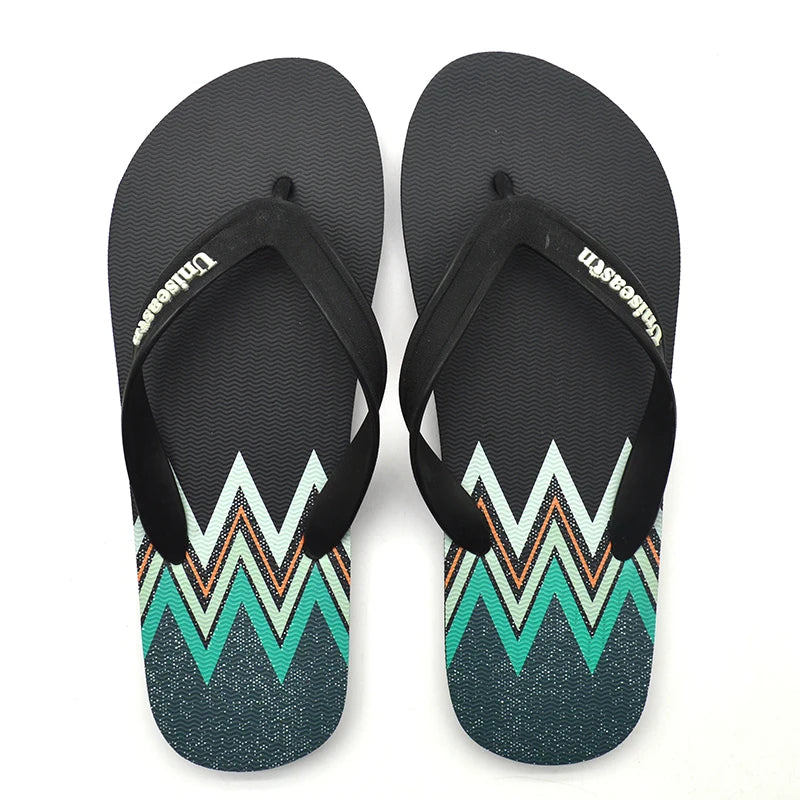 Manufacturer's Men's PE & PVC Strap Flat Sandal Comfortable Trendy Outdoor Flip Flops for Summer & Autumn for Home & Beach