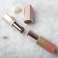 Empty Lip Stick Tubes Wholesale Super Flash Square Pink Spring Press Sticker Lipstick Tube Packaging Plastic Lip Balm Container