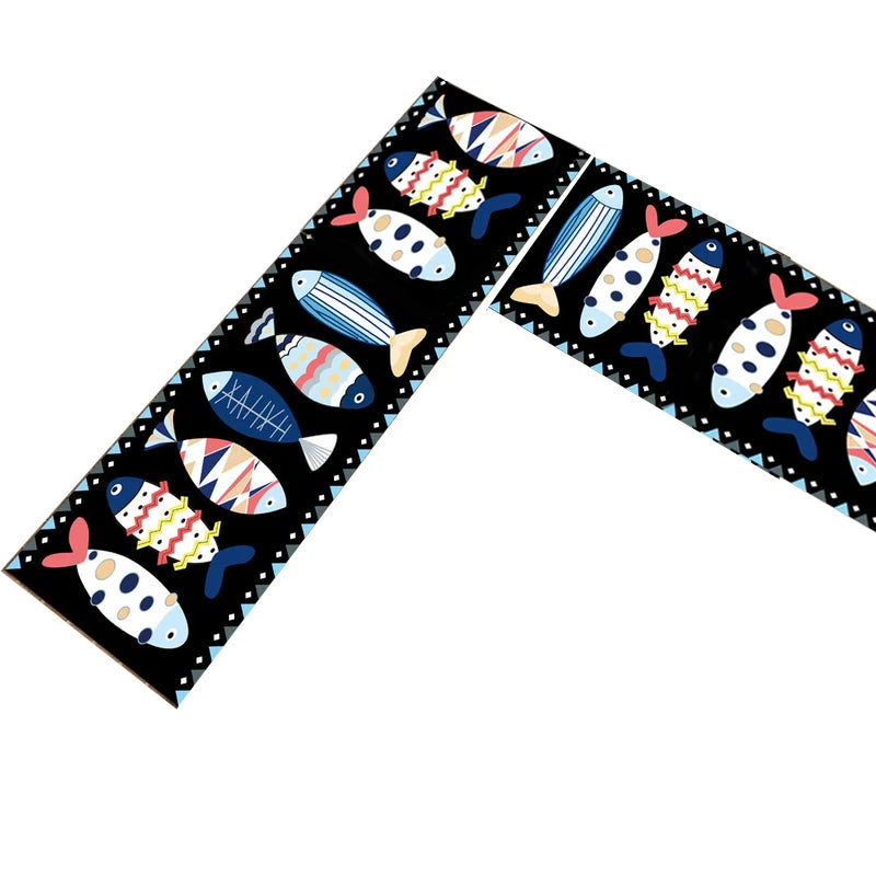 Hot Sale Professional Polyester Waterproof Custom Kitchen Rug Non Slip Mat