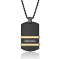Alin Religious Stainless Steel Cross Pendant Necklace for Men's & Children's Vintage Birthday Gift