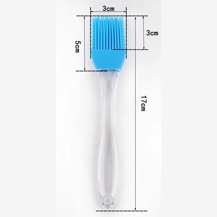 Hot Sale Barbecue Utensil Use for Grilling and Marinating Silicone Basting Pastry & BBQ Brush
