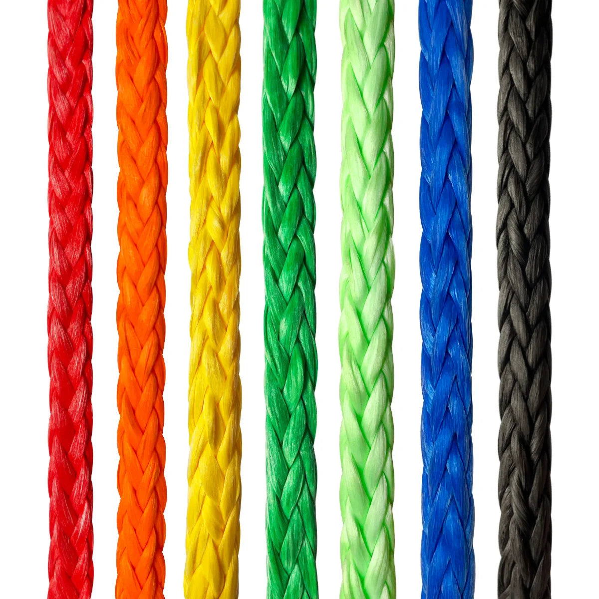 Various Color  20mm UHMWPE Braided  Strands Mooring Marine Rope