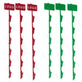 Wholesale Price Supermarket Shelf Plastic PP Retail Metal Hanging Display Clips Merchandising Strips and hang Strips Snack Hanger