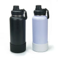Half Gallon 64oz Stainless Steel Water Bottle Portable Sports Travel Thermos Reusable Outdoor Vacuum Flask with Spout Lid