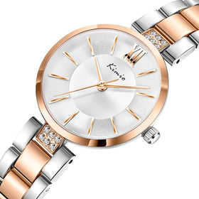 KIMIO Quartz Watches Ladies Women Low Cost Watch for Women Luxury Classic Design Montre Femme