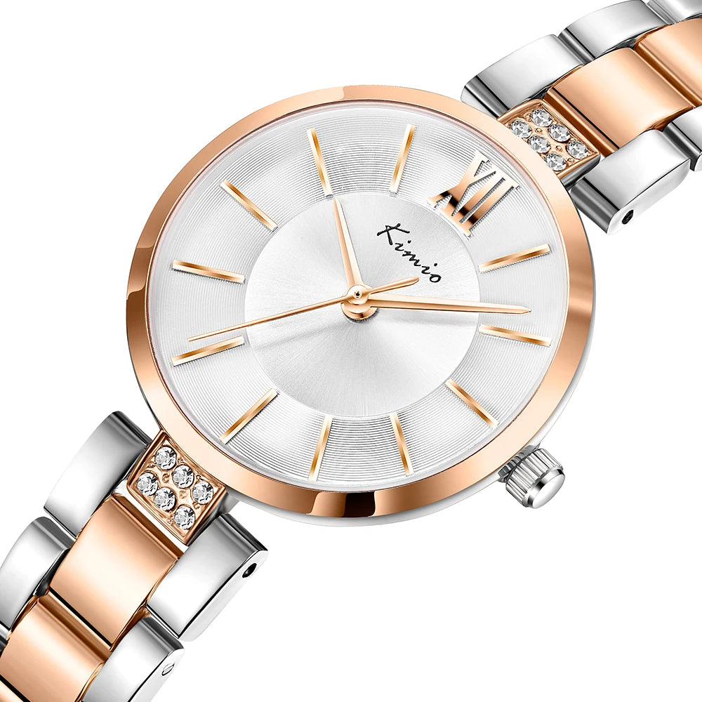 KIMIO Quartz Watches Ladies Women Low Cost Watch for Women Luxury Classic Design Montre Femme