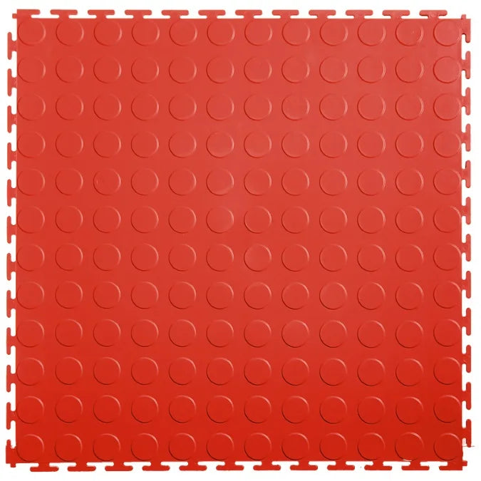 Rubber Pvc Flooring Interlocking Tile for Garage 50*50CM for for Heavy Duty Warehouse Workshop