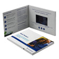 New Ideas Customized Invitation Lcd Video Book Business for Marketing Gift Greeting Card 5 Inch Video Brochure