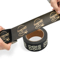 Custom Single Sided Hot Melt Water Activated Eco Friendly Kraft Paper Packing Tape with Logo Printed for Carton Sealing