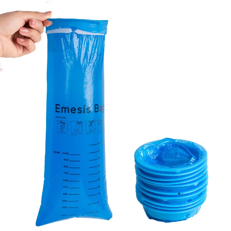 1000ML-2000ML Disposable Medical Emesis Bags Vomit Sickness Bag