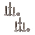 OEM DIN 933 304 Stainless Steel Hex Head Bolt A2-70 Precision Metric Hexagonal Machine Screw Heavy Duty Fastener