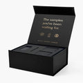Luxury Magnetic Gift Box Embossed Ribbon Shop Present Packaging for Birthday Anniversary Festival Party Paper Gift Box Elegant