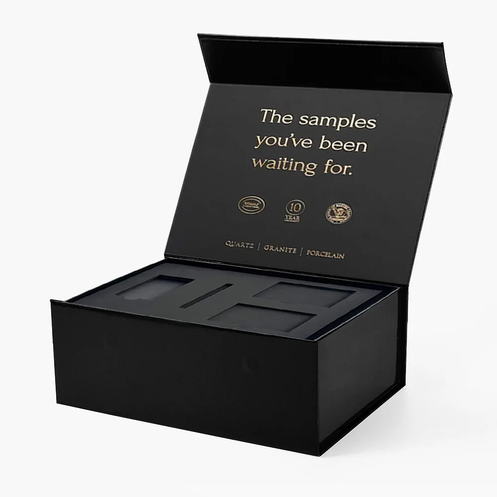 Luxury Magnetic Gift Box Embossed Ribbon Shop Present Packaging for Birthday Anniversary Festival Party Paper Gift Box Elegant