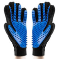 Efficient Five Finger Design Glove Gentle Deshedding Pet Grooming Brush for Long & Short Fur Cats & Dogs Made of Plastic