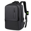 Wholesale Personalized 2023 Mens Designer Waterproof Leather Lightweight School Bag USB Charging Port Laptop Backpacks