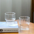 Wholesale Customized logo Large 250ml clear Borosilicate Insulated Double Wall Glass Coffee Tea Cups Mugs for Bar