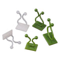 Plastic Wall Rattan Clamp Plant Climbing Wall Self-Adhesive Buckle Hook Vine Hanging Fixture Plant Stent Fixed Support Clip