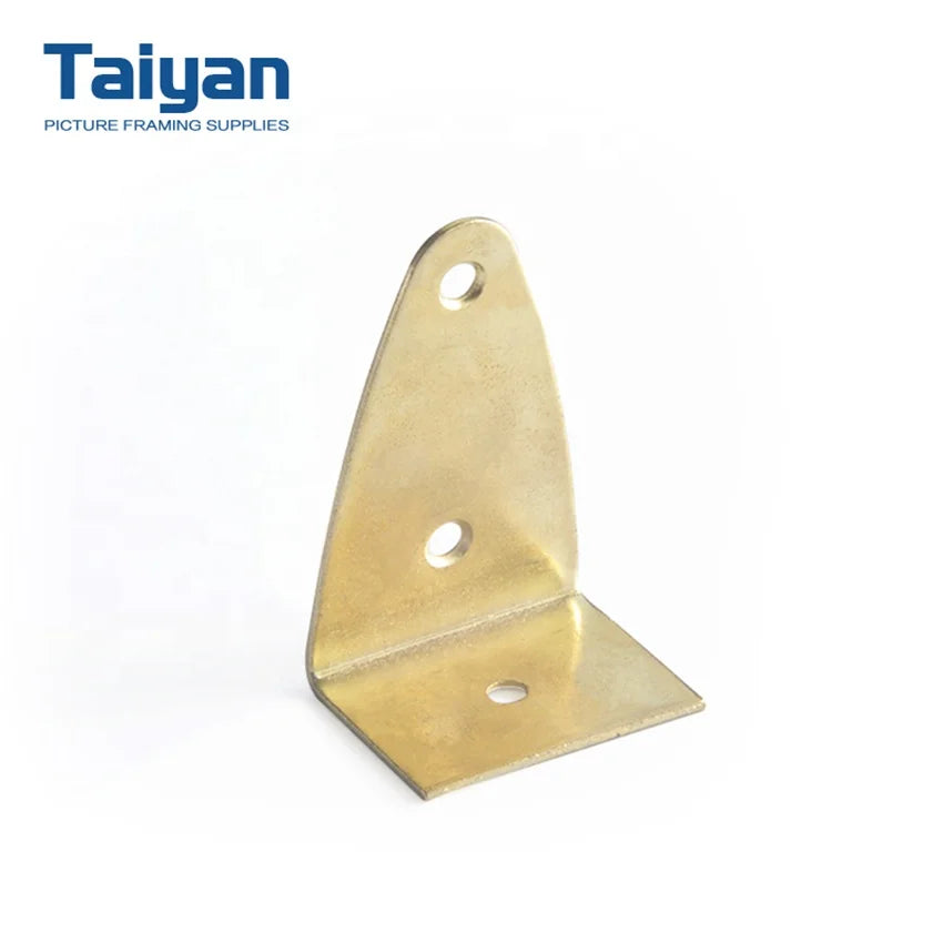 Iron Flat Support Photo Frame Brackets Wall Mount Golden Snap Hook TS-K226 Picture Frame Hardware Accessories