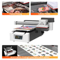 2025 Newest Rainbow Nano 9 A1 UV Inkjet Printer Flatbed Color for Card Clothes PVC Phone Cases Rotary Plastic Label Printing