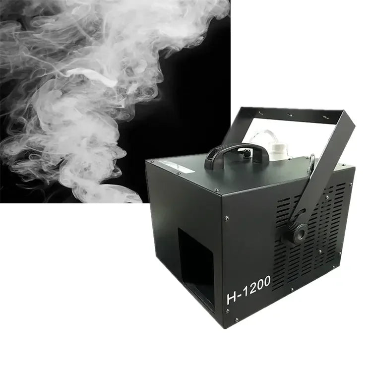 New Arrival Dmx 512 1200W Wireless Haze Fog Machine for Dj Club Wedding Party