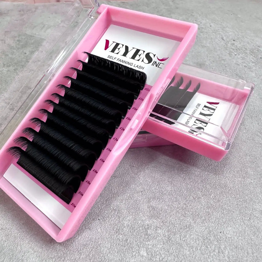 For VEYES Wholesale Eyelash Extensions 0.05 CC 8mm-25mm Lashes with Personal Logo