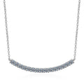 Simple and Elegant Smile Design 0.9ct Moissanite Diamond Necklace Pendant Jewellery Women's Gemstone Chain