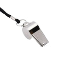 Wholesale Stainless Steel Referee Whistle with Lanyard-Survival Outdoor Sport Activities Gift