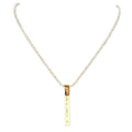 18K Gold Pendant Necklace Fashionable Star David Israel Necklace Jewelry Accessory Stainless Steel Necklace