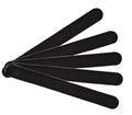 Nail Art Tools Wholesale Double-sided Black Nail Files100 180 Round Head Nail File Professional