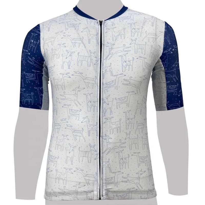 OEM Service Quality Cycling Jersey Adult Men Sportswear Hot Custom Bicycle Shirts Short Sleeve Style Breathable Cycling Wear MegaBDM