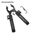 RIDERACE Bicycle Multifunctional Chain Caliper MTB Chain Hook Tool Chain Checker Buckle Pliers Quick Release Magic Buckle Pliers