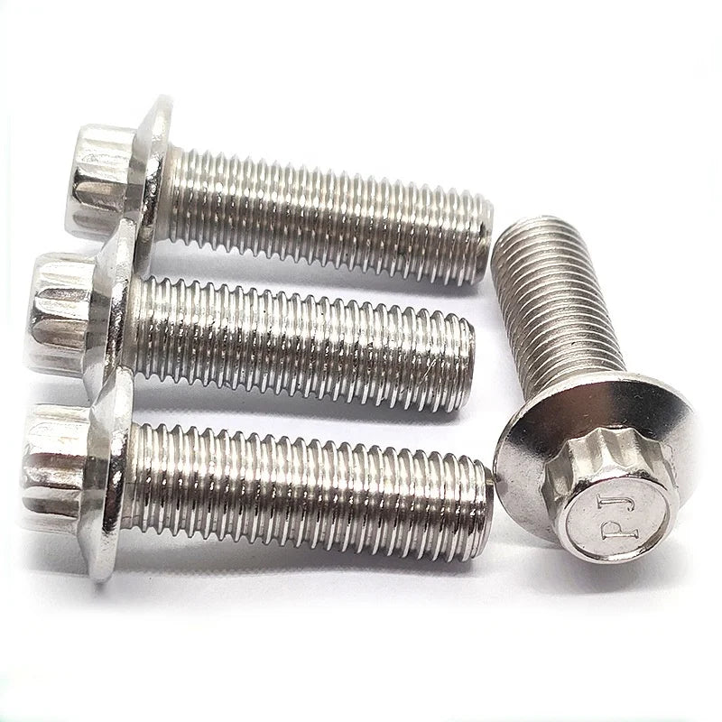 Colored Steel Heng Gold Silver Chrome Metric Flange Hardware Parts Motorcycle Bolt and Nut Set for Pack MegaBDM