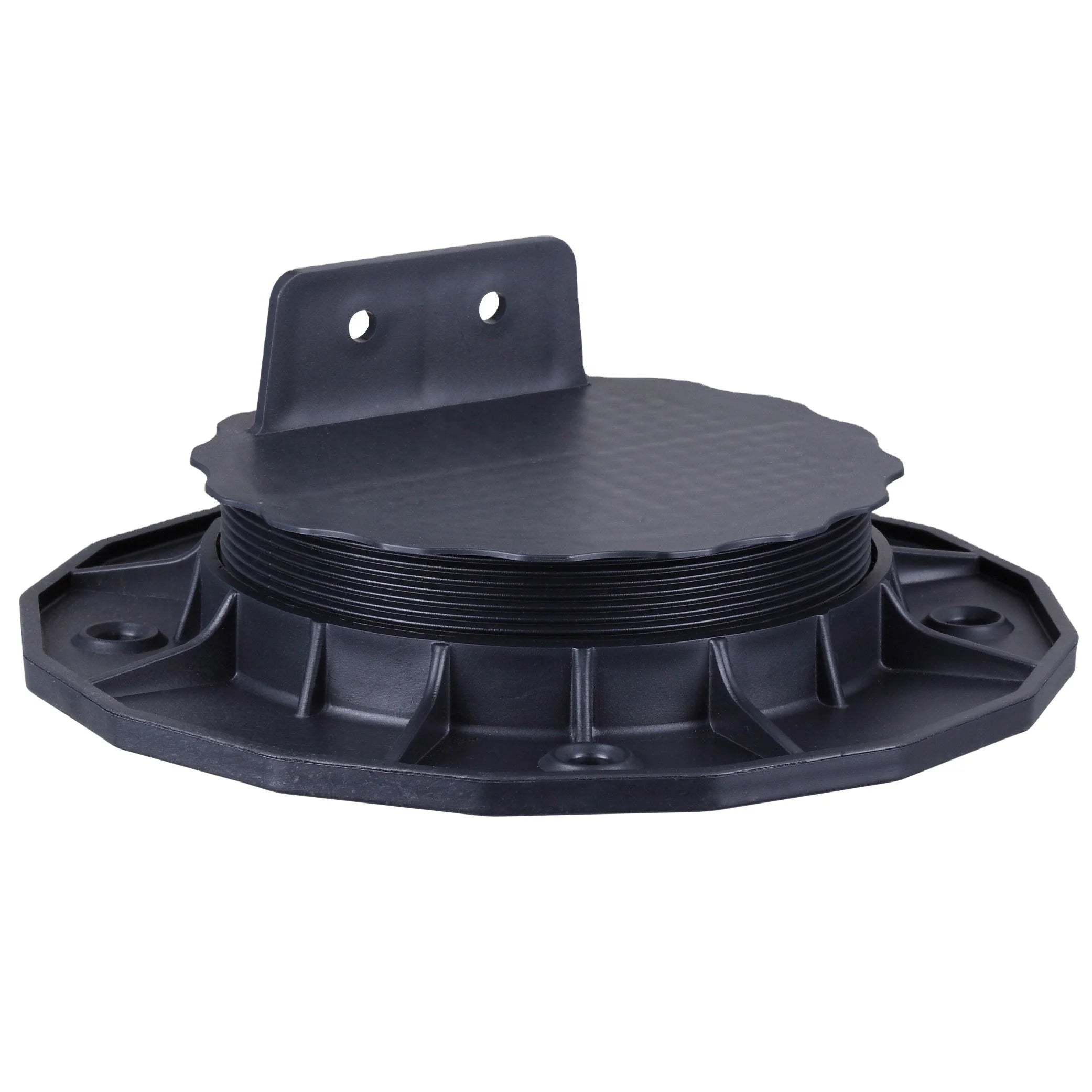 Low Height Decking Support Adjustable Plastic Pedestal Raised Floor Plot XF-T201B 18-32 mm