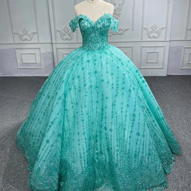Jancember 6550-A Mint Sweetheart Party Women's Ball Gown Birthday 15 Dresses