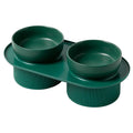 Double Pet Bowls With Raised Stand Pet Food and Water Bowls for Cats Dogs Feeders Pet Products Cat Bowl