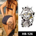 Half Arm Sleeve Temporary Men Tattoo Sticker Water Transfer Ink Tattoo Sticker
