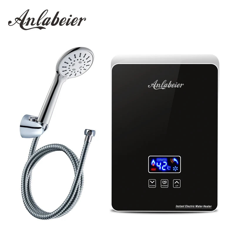 Small Size Instant Shower Hotel Domestic 110V 220V Electric Intelligent Water Heater for Bathroom Tankless