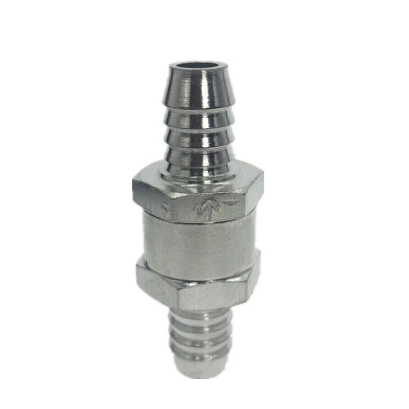 Fuel Non Return Check Valve Valves Aluminium Alloy One Way 6/8/10/ 12mm 4 Size Oil OEM High Temperature General 3 Years Manual