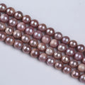 Wholesale Edison Freshwater Pearl Strands Natural Purple 11-14mm for Jewelry Making