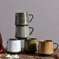 Handmade Ceramic Coffee Mug Retro Style Pottery Cups 320ml Milk Oat Breakfast Cup Heat Resistant Creative Gift for Friends