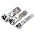 Wheels Pastry Cutter Stainless Eco-Friendly Pizza Slicer Expandable Multi Pastry Knife Baking Cutter Roller Cookie Dough Divider