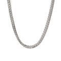 Punky Classic Stainless Steel High-Polished Silver Snake Chain Choker Necklace for Women Gold-Plated Hypoallergenic Jewelry