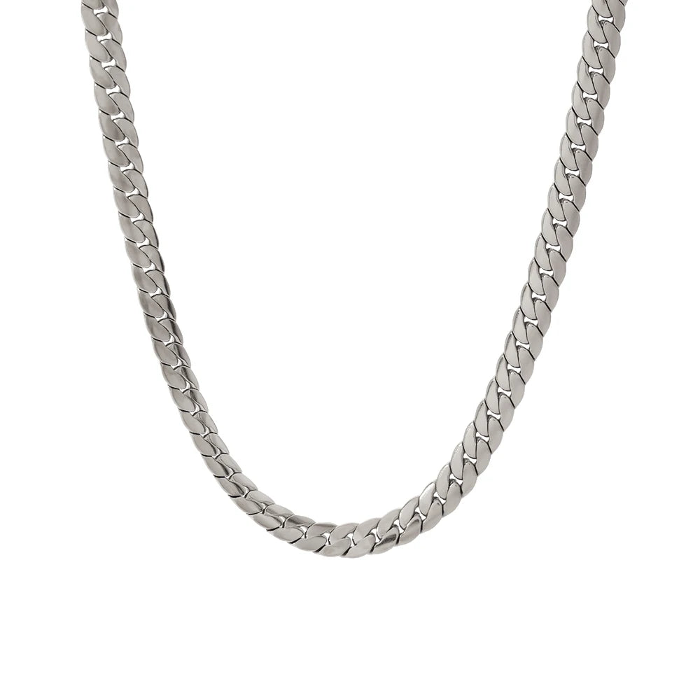 Punky Classic Stainless Steel High-Polished Silver Snake Chain Choker Necklace for Women Gold-Plated Hypoallergenic Jewelry