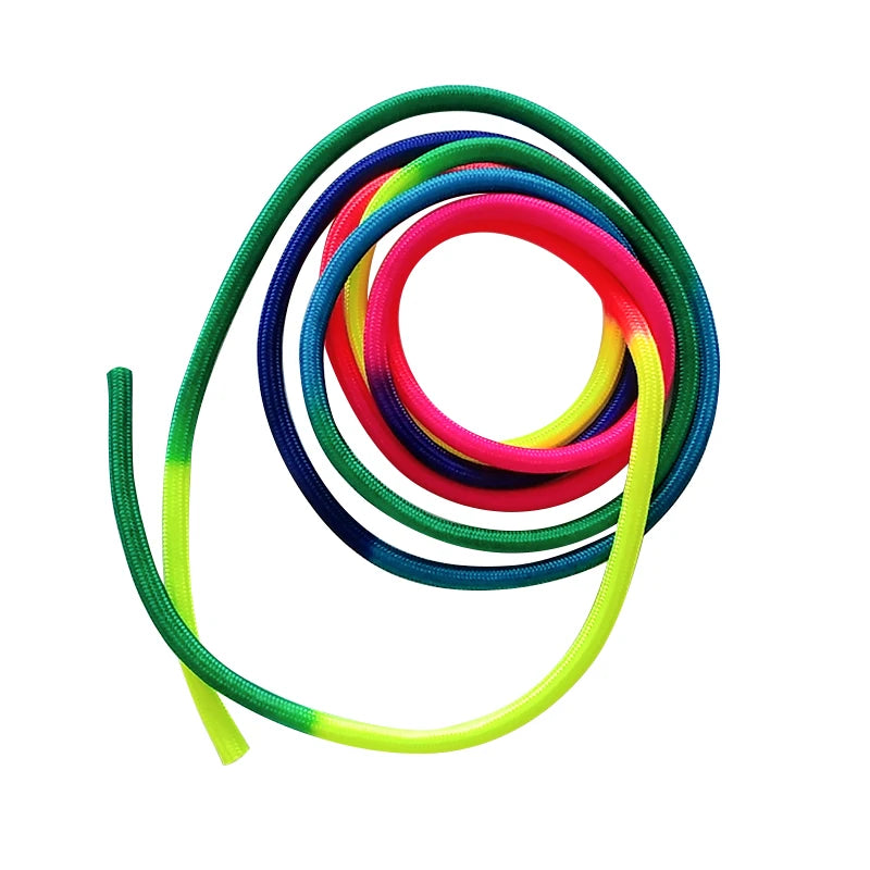 Cheap Factory Wholesale Customizable Rhythmic Gymnastics Rope Colorful Rhythmic Gymnastic Jump Rope
