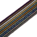 Wholesale Rainbow Blue Gray Gold Silver Color Hematite Bead 2x4mm 3x6mm 3x8mm Matte Rondelle Stone Beads for Jewelry Making