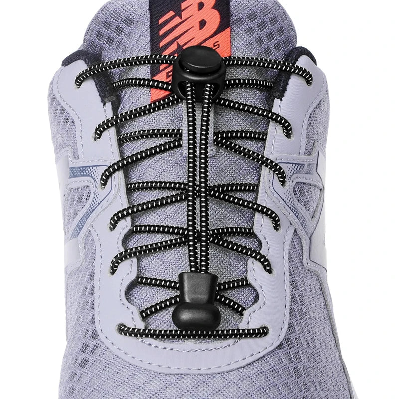 23 Colors Unisex Elastic Quick Rubber for Shoelace No Tie Shoe Laces Stretching Lock Lazy Laces for Kids Adults Made Polyester