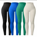 NEW Ribbed Sport Yoga Leggings for Women Gym Fitness Sports Wear Seamless Workout Tights Outdoor Running  Yoga Pants LOGO