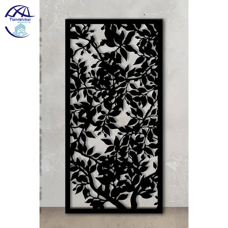 Customize Laser Cut Decorative Metal Screens Indoor Room Dividers Screens Partitions Fence Privacy Screen