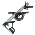 305mm Adjustable Stainless Steel Multi-function Angle Ruler Woodworking Tool DIY OEM